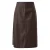 Midi Rok in Synthetisch Leer Dames s.Oliver