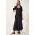 Dames Katoenmix Poplin Maxi Jurk
