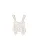 Bershka Top  spar / rosa / wit