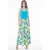 Halter hals maxi jurk