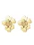 Hey Happiness Oorbellen ‘Petal Blossom’  goud