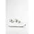 DWRS label Senja Sneaker Black / White