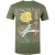 Star Wars Heren Rebellenaanval X-Wing T-shirt (Militair Groen)