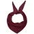 VERO MODA triangle scarf VMMARILYN donkerrood