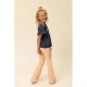 LOOXS little corduroy flared broek oranje