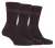 Heren 3 paar Jeep Cushion Sole Hiking werksokken – Bruin
