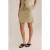 We Fashion Skirt Mini Length Beige