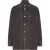Corduroy overshirt met logopatch