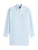 Tommy Jeans Blousejurk  lichtblauw / wit