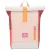 Johnny Urban Rugzak ‘Aaron’  lichtgrijs / rosa / rood