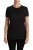 Dolce & Gabbana Zwarte Gestipte Crewneck Katoenen T-shirt