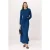 Trendyol Modest Dames Blauw Effen Maxi Lang Avond / Dagelijks Recht Modest Jurken