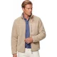 tussenjas A Fish Named Fred beige effen slim fit