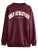 self. Sweatshirt  bourgogne / wit