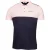 Calvin Klein Polo met kraag en borduursel voor heren (Marine / Roze)