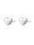 Hey Happiness Oorbellen ‘Love Heart’  zilver