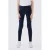 NAME IT KIDS legging NKFVIVIAN met katoen donkerblauw