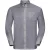 Russell Collection Heren Oxford Easy-Care Formeel Overhemd Met Lange Mouwen (Zilver)