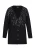 faina Gebreid vest  donkerblauw / donkerlila / zwart / zilver
