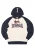 LONSDALE Sweatshirt ‘JARROW’  ecru / navy / zwart