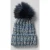 Kurt Beines Gebreide muts met wol en pompon