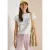 Cecil Dames Shirt met boothals en opdruk aan de voorkant in Wit