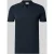 lindbergh Slim fit Poloshirt met V-hals
