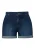 QS Bandplooi jeans  blauw