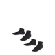 FALKE Happy sneakersokken – set van 2 grijs