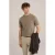 WE Fashion T-shirt fijn gebreid lichtbruin