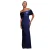 Lange damesjurk Goddiva Bardot