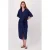 Zusss blousejurk donkerblauw