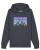 Watapparel Sweatshirt ‘Retro Landscape’  antraciet / groen / lila