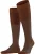FALKE Kniekousen terracotta, Gestreept