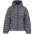 SoulCal Dames-pufferjas van nylon met bubbelpatroon en dierenprint (Grijs)