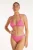 ten Cate Beach TC WOW voorgevormde triangel bikinitop met textuur roze