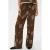Saint Tropez wide leg regular waist broek bruin