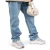 POSH by Poelman Ayoki chunky sneakers lichtroze/blauw