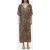 Closed Caftan Dress Arabica Espresso