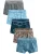 Next Onderbroek  lichtblauw / donkerblauw / bruin / grijs