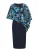 Goldner Chiffonjurk Elegante avondjurk met pailletten