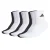 ADIDAS ORIGINALS Sokken  lichtgrijs / zwart / wit