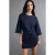 TRENDYOLMİLLA Dames Donkerblauw Effen Kort / Mini Kort Bodycon Jurken