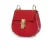 drew tas in rood leer