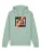 Watapparel Sweatshirt ‘Kassette’  bruin / geel / mintgroen / bloedrood / wit