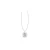 Damesketting ‘Geloof in Jezelf’ van 925 Sterling Zilver BICLL047