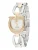 GUESS Analoog horloge ‘Gia’  goud / zilver / transparant