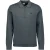 No Excess Pullover Polo Half Zipper Solid Knit Dark Steel