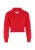 aleva Gebreid vest  rood