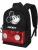 DISNEY Rugzak  rood / zwart / wit